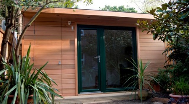 Garden Office Combined With Shed Storage | The Garden Room ...