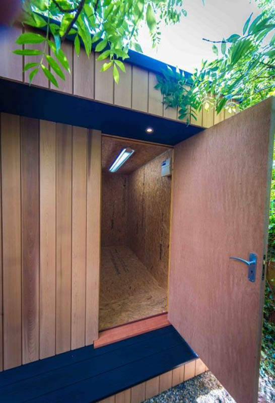 Garden Room With Shed by Garden Spaces-3