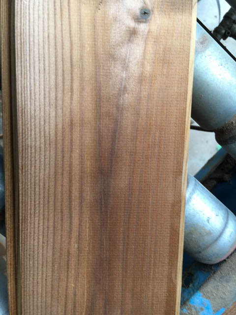 Newly milled Thermowood