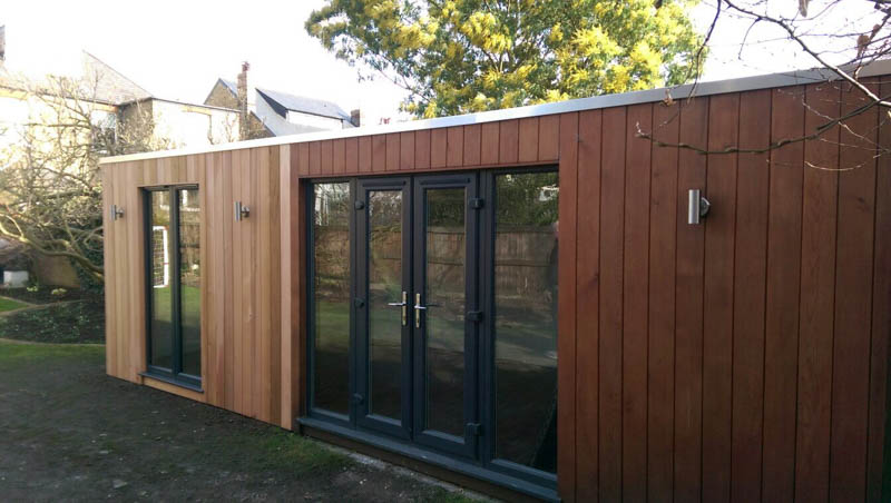 Add an extension to your garden room