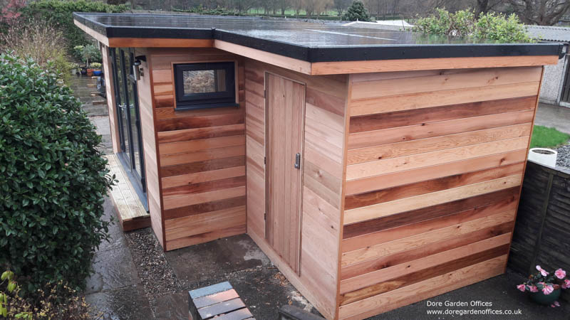 More Garden Offices use Firestone EPDM for the roofs of their garden rooms, supplied by Permaroof.