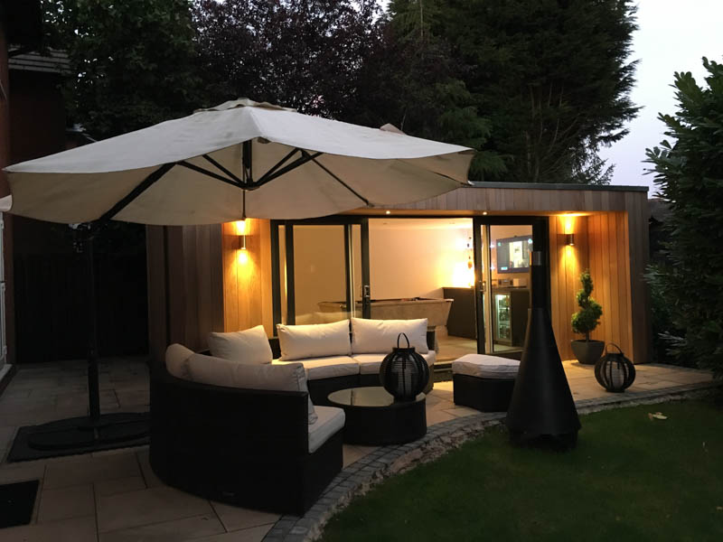 Create a second room outside your garden room