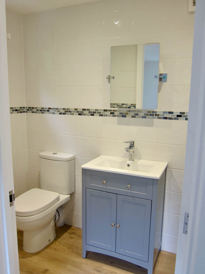 The annexe features an ensuite shower room