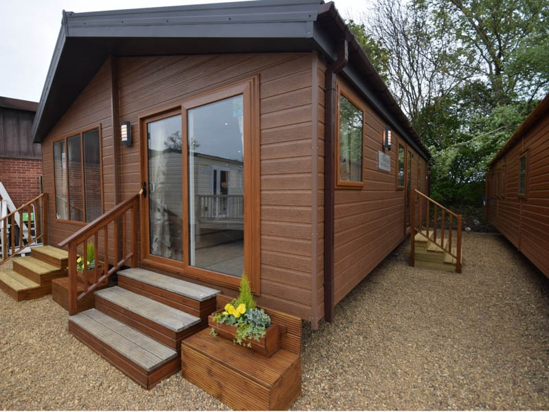 Sunrise Lodges have created a more asthetically pleasing twist on the traditional mobile home