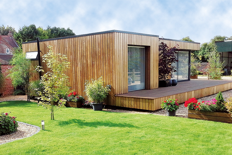 Self-contained garden annexe by Annexe Spaces