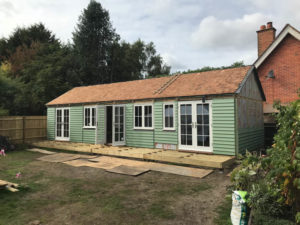 12m x 5m granny annexe by Timeless Garden Rooms