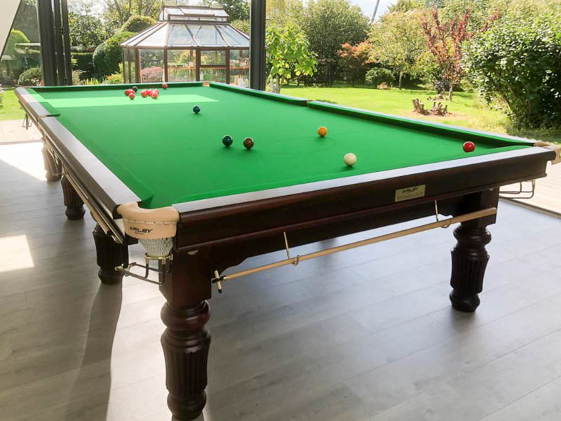 Garden room designed for a full size snooker table