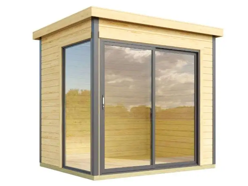 2.5m x 2m garden room by Hargreaves Garden Spaces