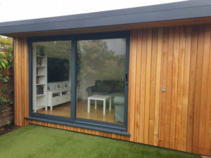 4.8m x 3m Garden room with storage shed by eDEN Garden Rooms