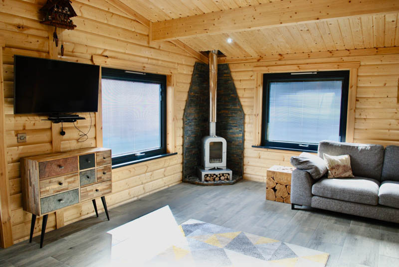 Log cabin home by Norwegian Log