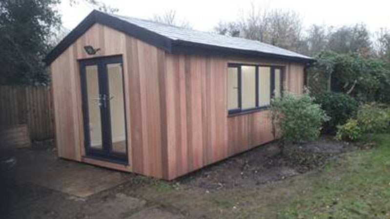 Transform a shed into a garden room