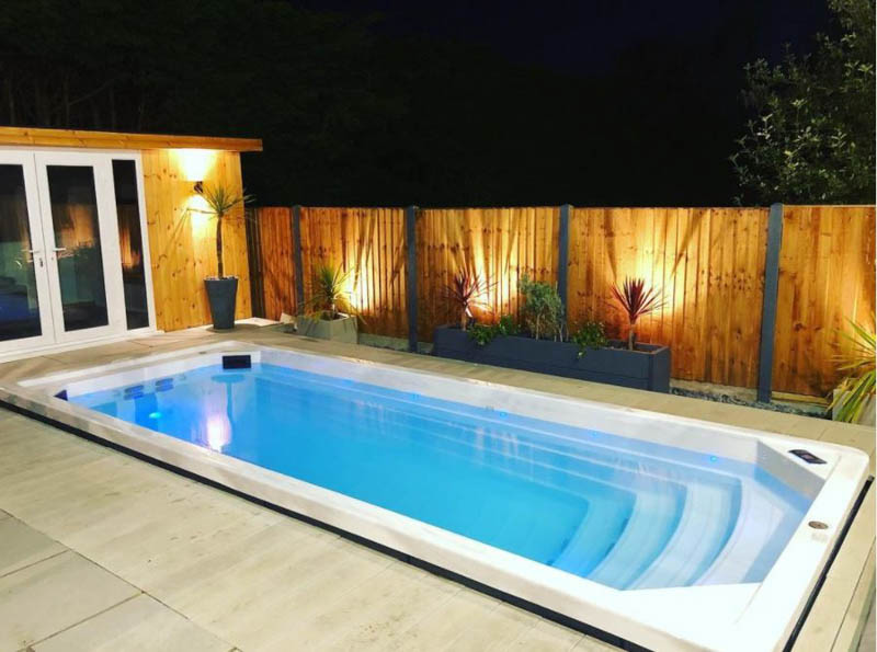 Installing a hot tub next to your garden room