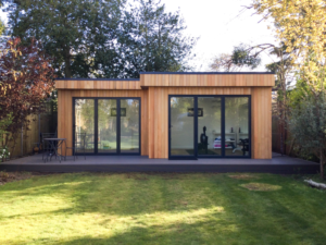 Garden office and gym by Swift Garden Rooms