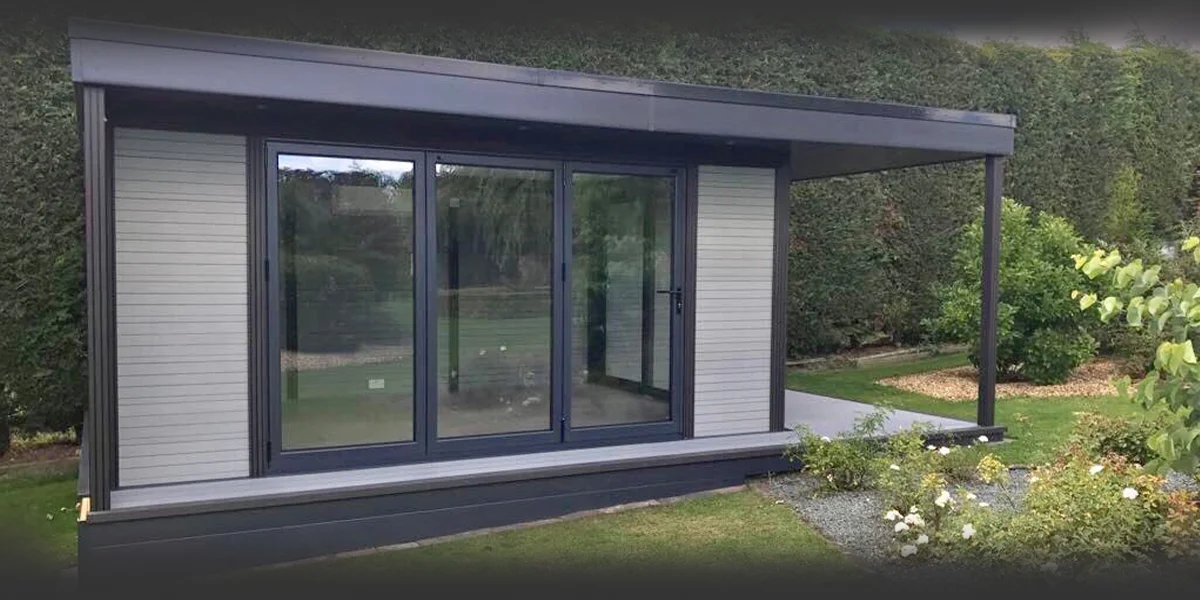 Insulated composite buildings by Garden Rooms Online