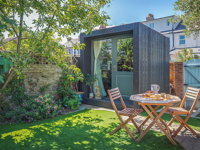 Little Green Rooms with Millboard Cladding