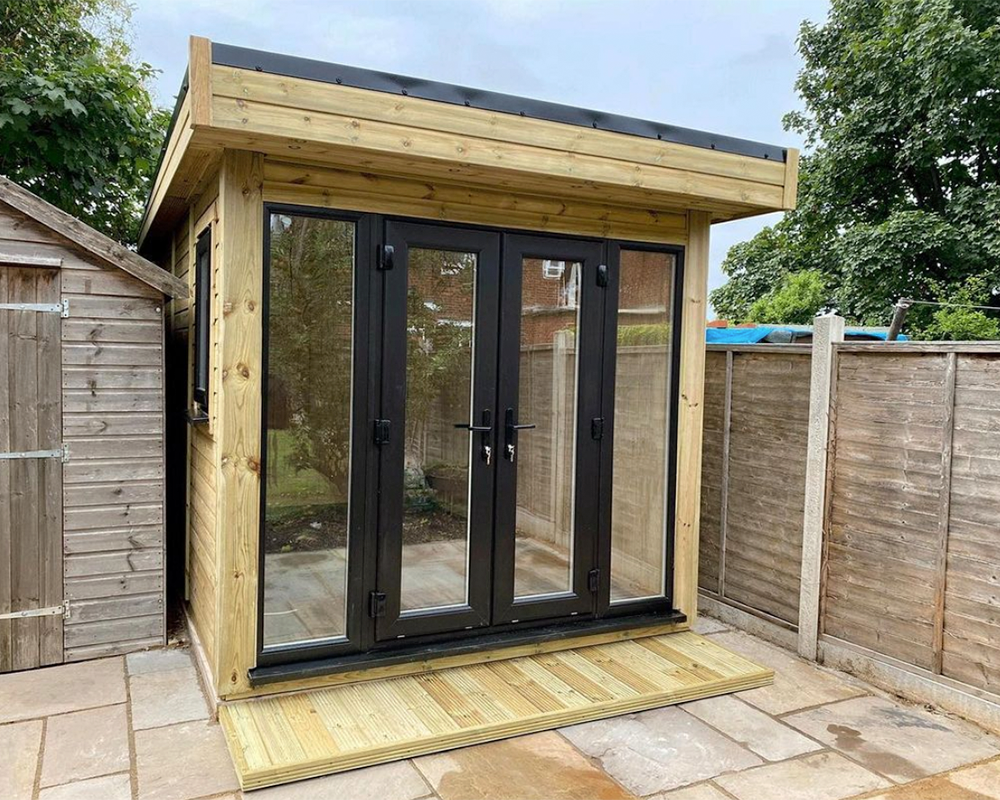 Warwick Buildings offer their garden rooms in lots of sizes