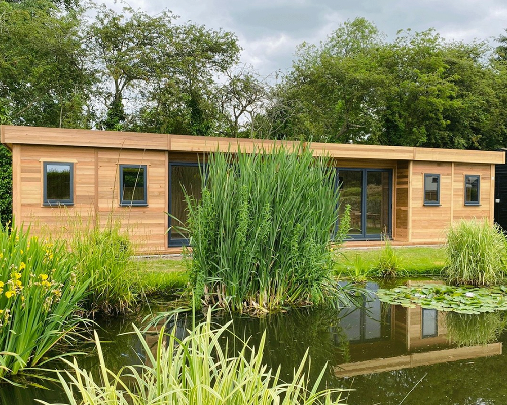 Warwick Buildings offer their garden rooms in lots of sizes