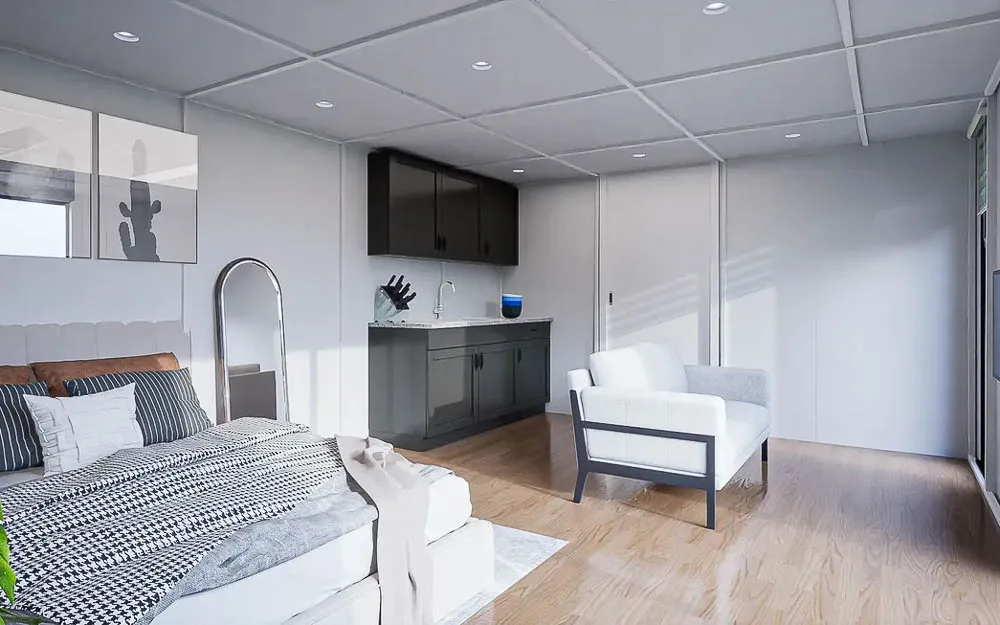 Inside a Smart Living Spaces building