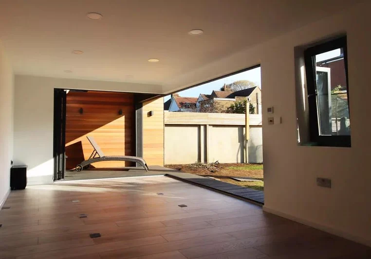 Garden room designed on a fixed budget by A Room in the Garden