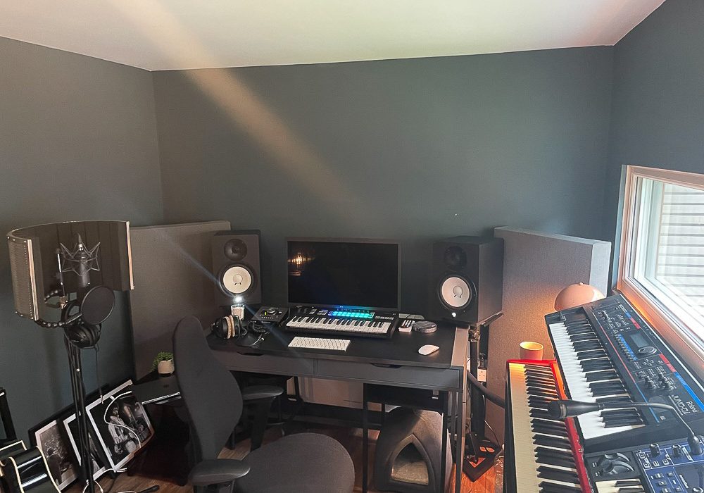 Image taken from one of the Garden Spaces acoustic studios we have featured