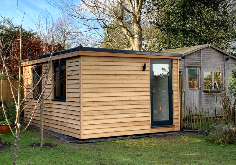 5m x 3m contemporary garden office by Timeless Garden Rooms