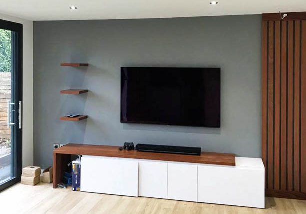 An interior designer advised on the internal finishes