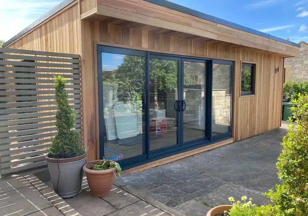 A granny annex with kitchen and shower room in Somerset