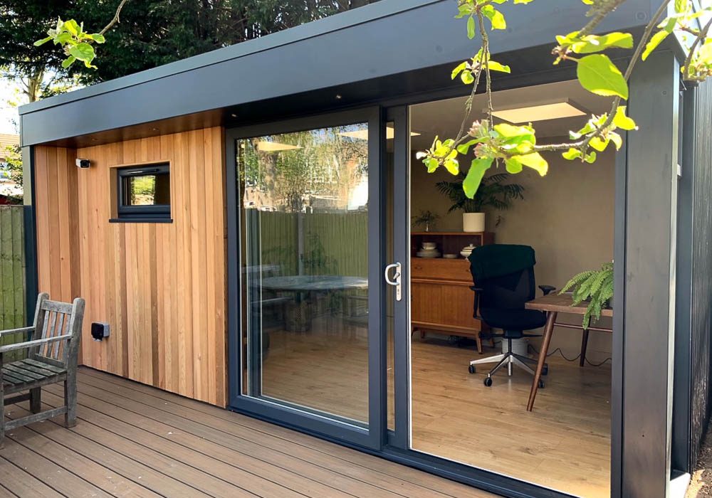 Garden Office Buildings are designed to be low maintenance