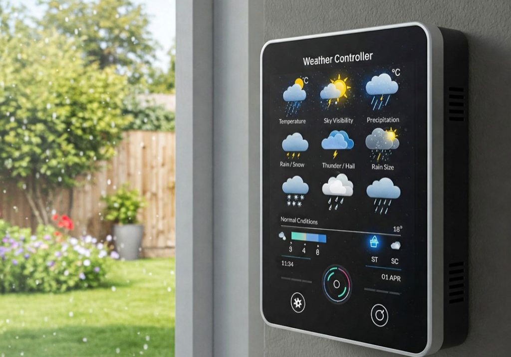 The world’s first garden room with its own external weather system