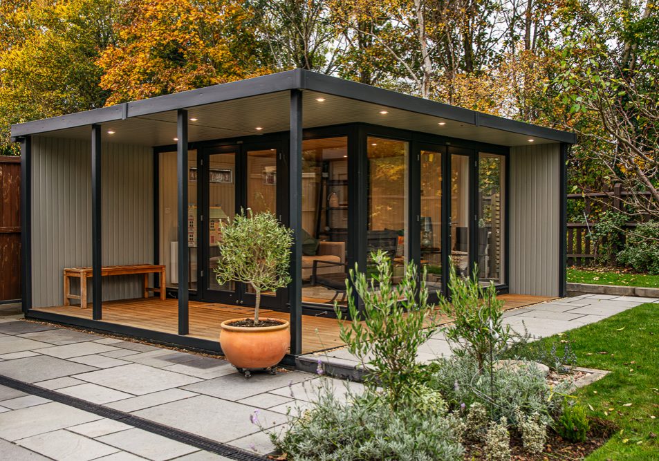 Example of the Holt Garden Room Range by Crane Garden Buildings