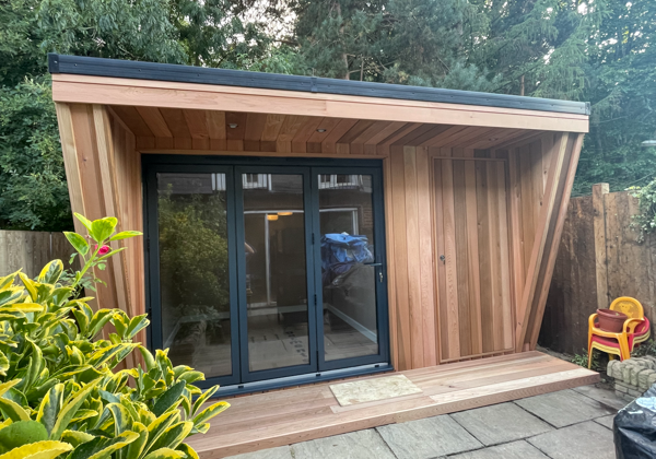 Look closely and you can just see the door into the secret store room