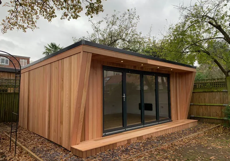 6m x 4m Insulated garden room by Hargreaves Garden Spaces