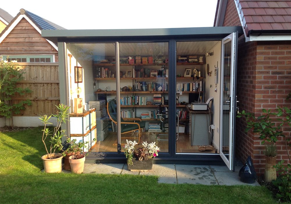 The Hampton by Sanctum Garden Studios is one of the most popular small garden offices on the market