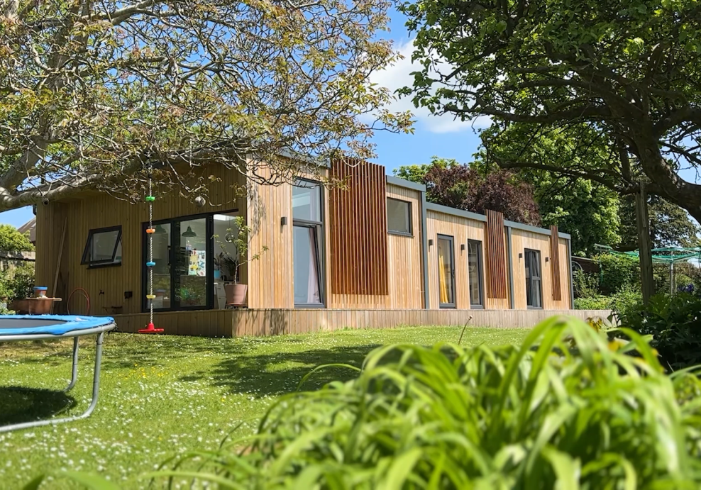 Example of a living annexe by A Room in the Garden