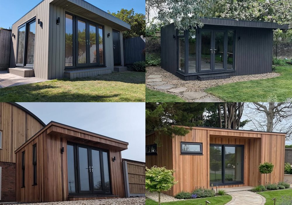These examples of the Canopy Range by Modern Garden Rooms show the versitality of the range