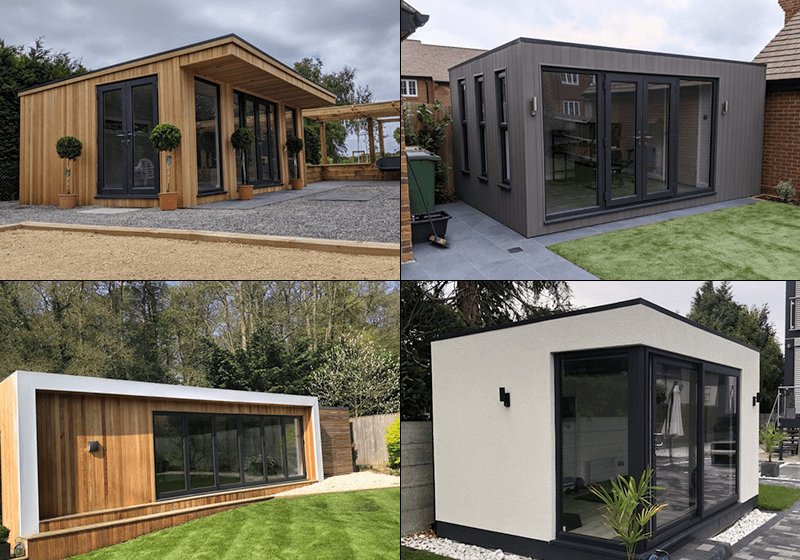 Modern Garden Offices offer a range of outdoor office designs