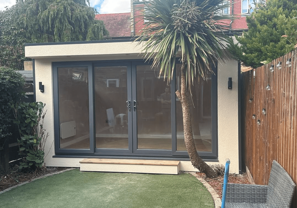 Example of a rendered garden room by Modern Garden Rooms