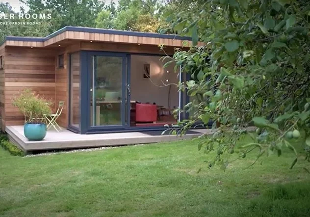 Versatile home office and family space by Timber Rooms