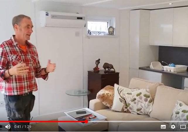 Video tour of a Booths granny annexe