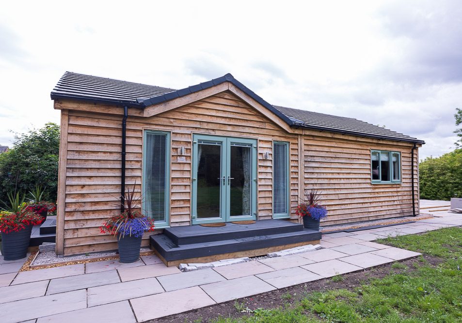 iHus offer both pitched roof and mono-pitched rooflines